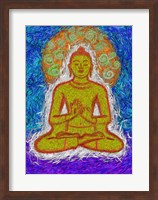 Zen Gogh Buddha Fine Art Print