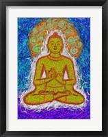 Zen Gogh Buddha Fine Art Print