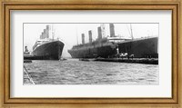 Olympic and Titanic Fine Art Print