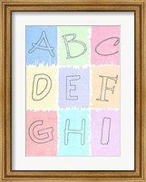 Alphabet I Fine Art Print