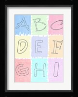 Alphabet I Fine Art Print