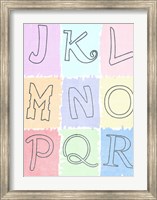 Alphabet II Fine Art Print