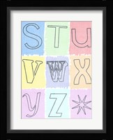 Alphabet III Fine Art Print