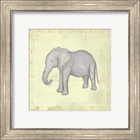 Elephant Alphabet Fine Art Print