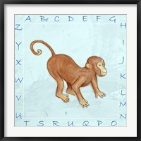 Monkey Alphabet Fine Art Print