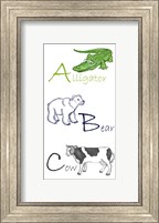 ABC Animals Fine Art Print