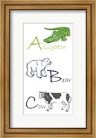 ABC Animals Fine Art Print