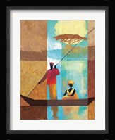 On the River I Fine Art Print