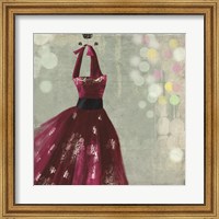 Fuschia Dress II Fine Art Print