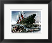 Titanic Sinking Fine Art Print
