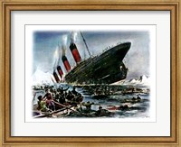 Titanic Sinking Fine Art Print