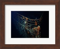 Titanic Wreckage Underwater Fine Art Print
