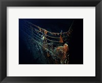 Titanic Wreckage Underwater Fine Art Print