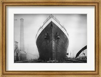 Titanic at the Thompson Graving Dock Fine Art Print