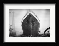 Titanic at the Thompson Graving Dock Fine Art Print