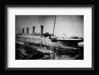 Docked Titanic Fine Art Print