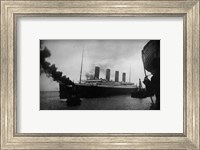 Titanic Leaving Harbor Fine Art Print