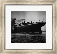 Titanic Constructed at the Harland and Wolff Shipyard in Belfast Fine Art Print