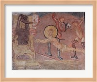 Flagellation St Erasmus Crypta Balbi Fine Art Print