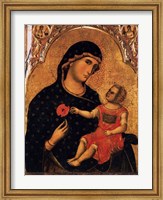 Madonna of the Poppy Fine Art Print