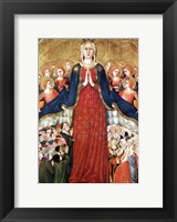 Madonna with angels Fine Art Print