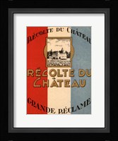 Recolte Du Chateau Fine Art Print