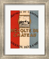 Recolte Du Chateau Fine Art Print