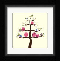 Orchard Owls V Framed Print