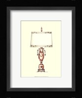 Boudoir Lamp I Framed Print