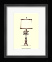 Boudoir Lamp IV Framed Print
