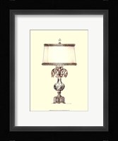 Boudoir Lamp V Framed Print