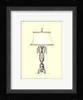 Boudoir Lamp VI Framed Print