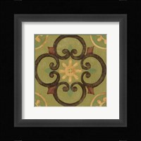 Patchwork V Framed Print