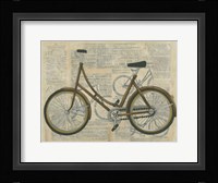 Tour by Bicycle II Framed Print