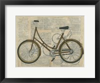Tour by Bicycle II Framed Print