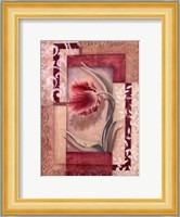 Red Tulip Collage I Fine Art Print