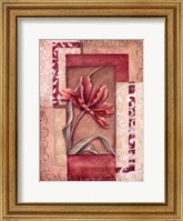 Red Tulip Collage II Fine Art Print