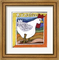 Whimsical Rooster Fine Art Print