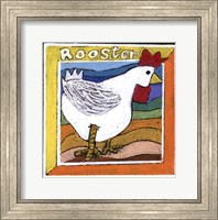Whimsical Rooster Fine Art Print