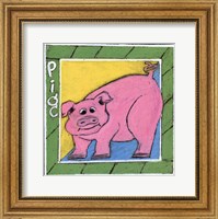 Whimsical Pig Fine Art Print