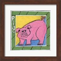 Whimsical Pig Fine Art Print