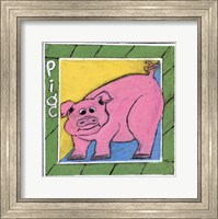 Whimsical Pig Fine Art Print