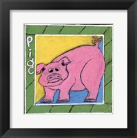 Whimsical Pig Fine Art Print
