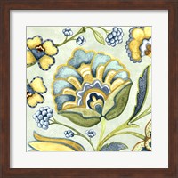 Decorative Golden Bloom III Fine Art Print