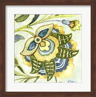 Decorative Golden Bloom IV Fine Art Print