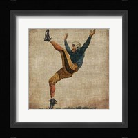 Vintage Sports V Framed Print