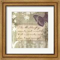 Butterfly Notes VII Fine Art Print