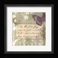 Butterfly Notes VII Fine Art Print