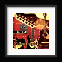 Music Notes III Framed Print