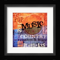 Music Notes XI Framed Print